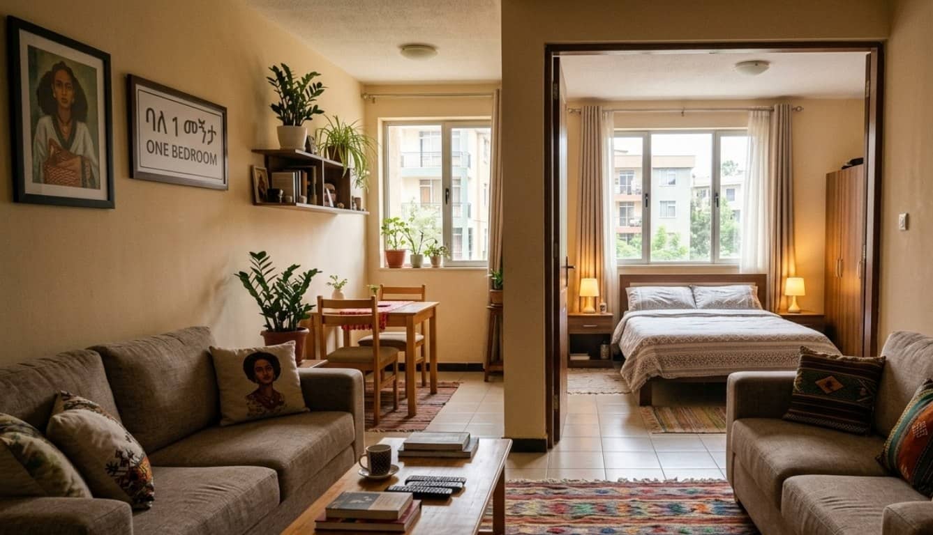 ቦሌ ወሎ ሰፈር ከINSA ፊት ለፊት - 1 Bedroom Apartment For Sale