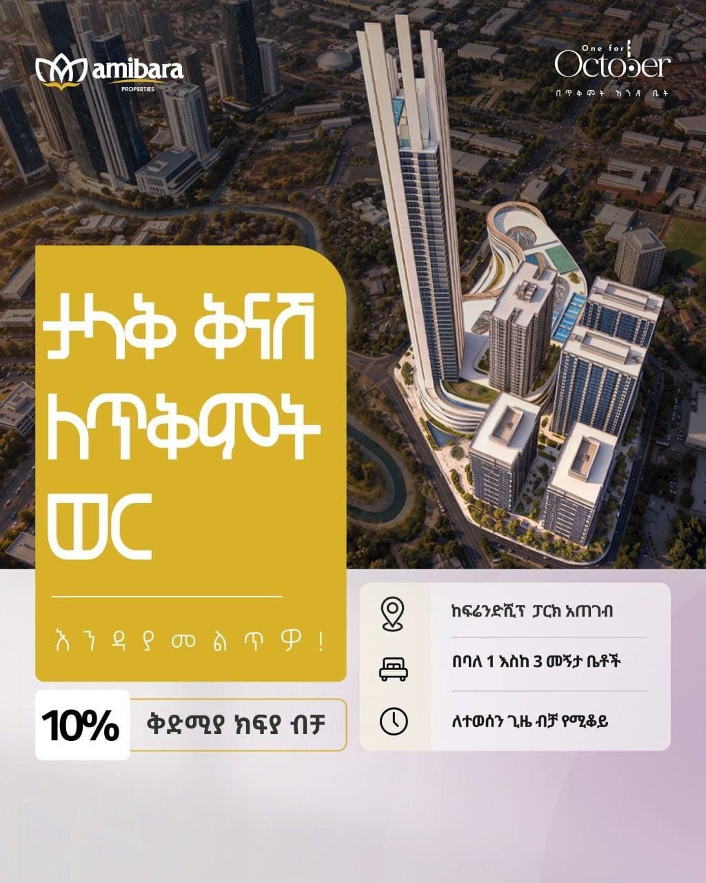 አሚባራ ፕሮፐርቲስ - የንግድ ሱቆች (Commercial Shops) — 1