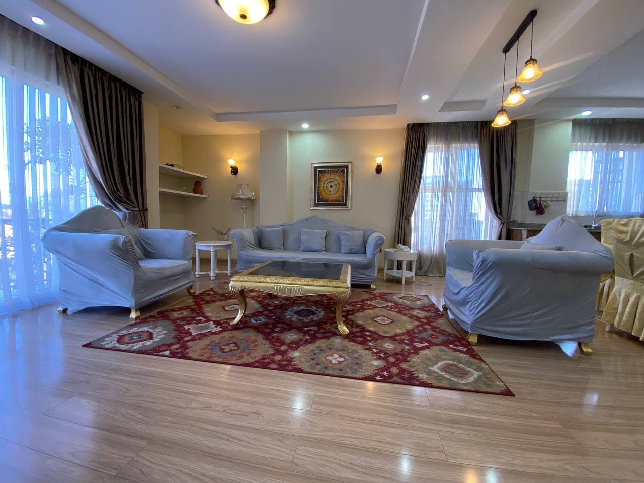 Fully Furnished 2 Bedroom Guesthouse for Rent – Bole Around Gazebo — 1
