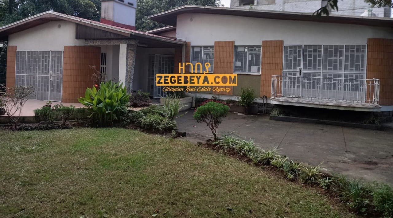 Villa With Big Garden In Addis Ababa, Old Airport : ZG-8404 — 1