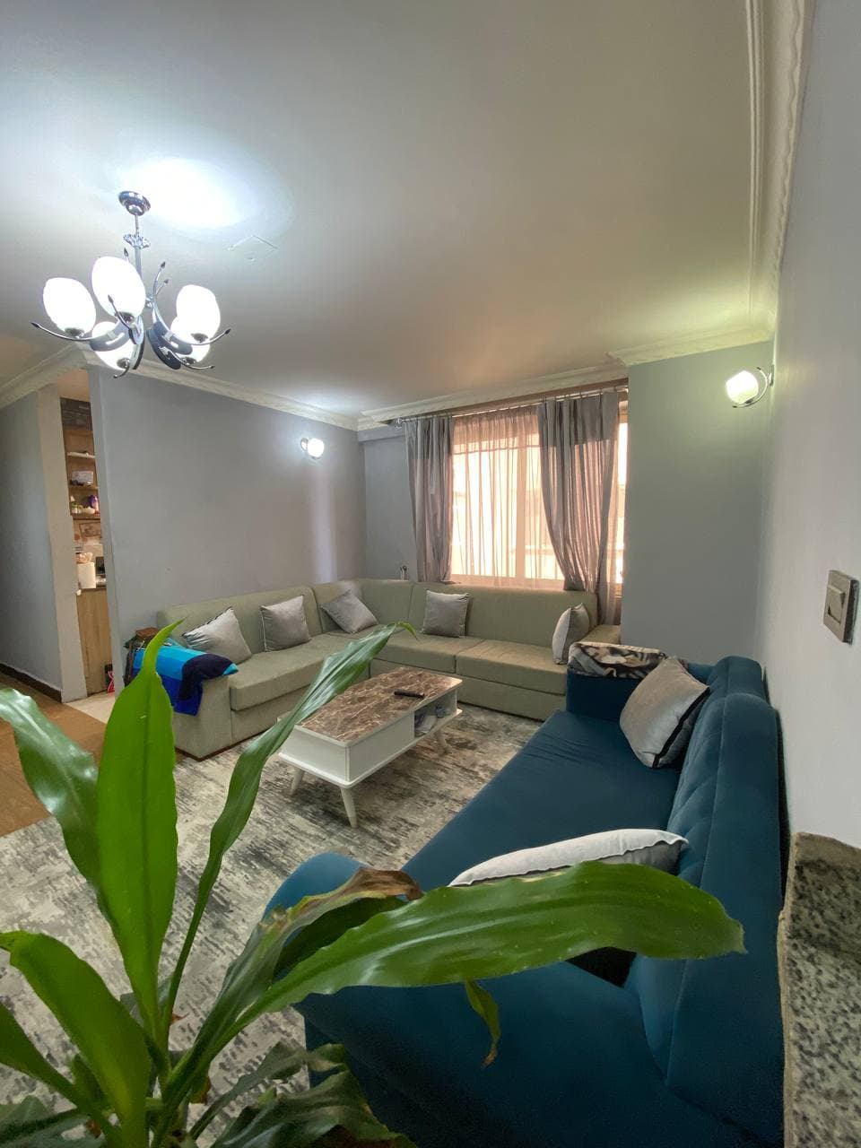 Fully Furnished 2 Bedroom Guesthouse for Rent - Megenagna — 1