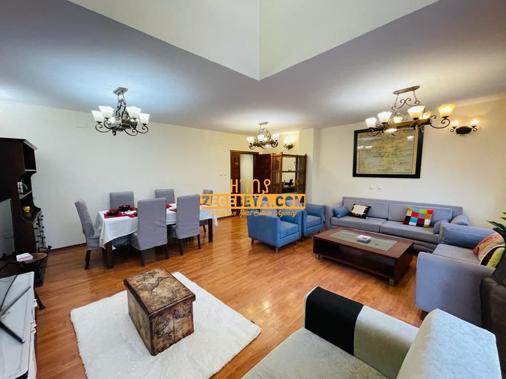 4 Bedroom Fully Furnished Apartment For Rent At Bole : ZG-8700 — 1