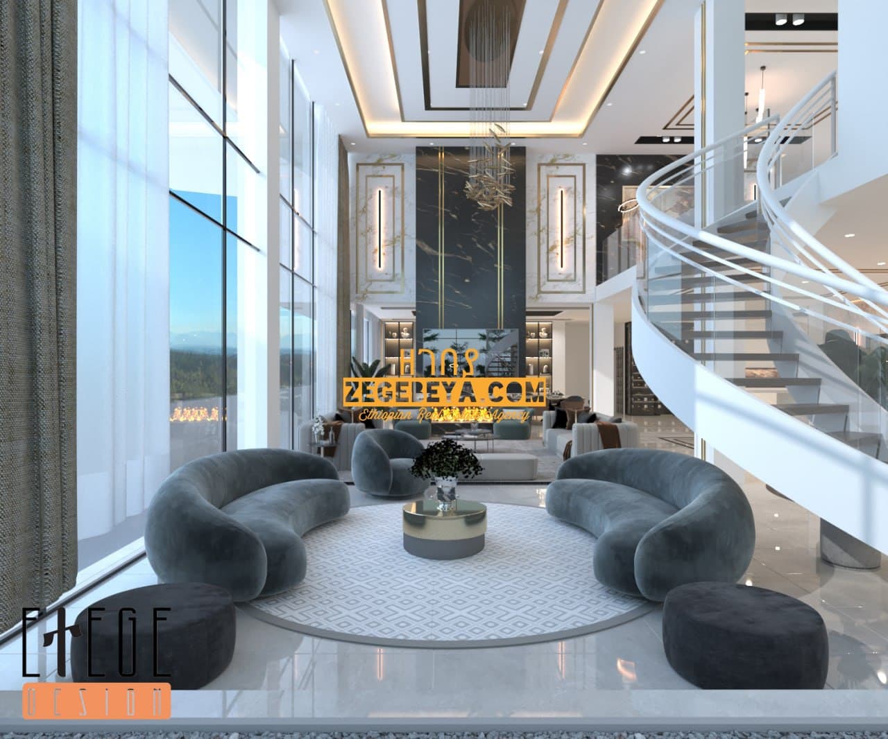 Stunning Three-Floor Penthouse with Panoramic Views for Sale — 1