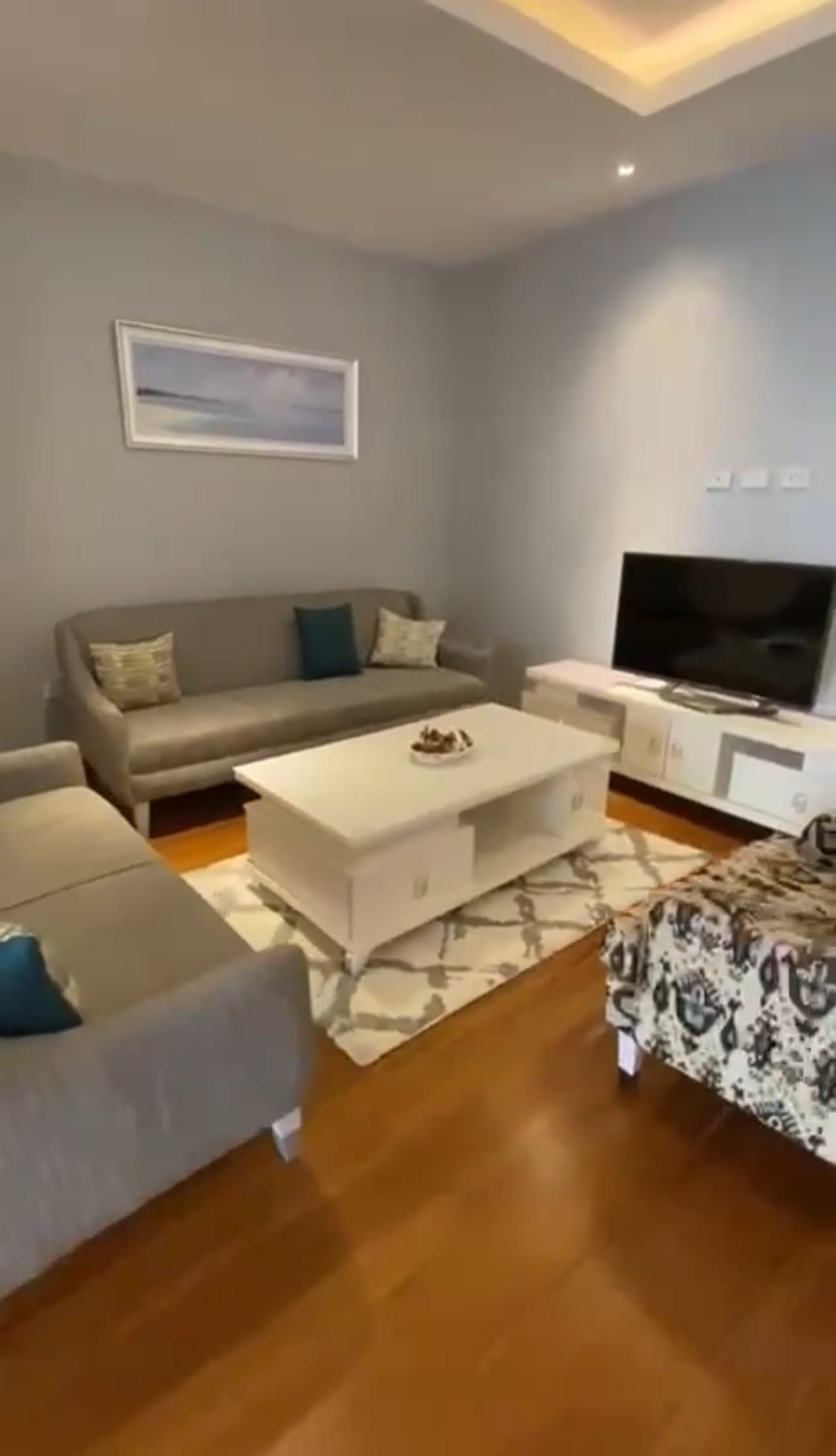 Luxury 3-Bedroom Furnished Apartment for Rent – 17th Floor — 1