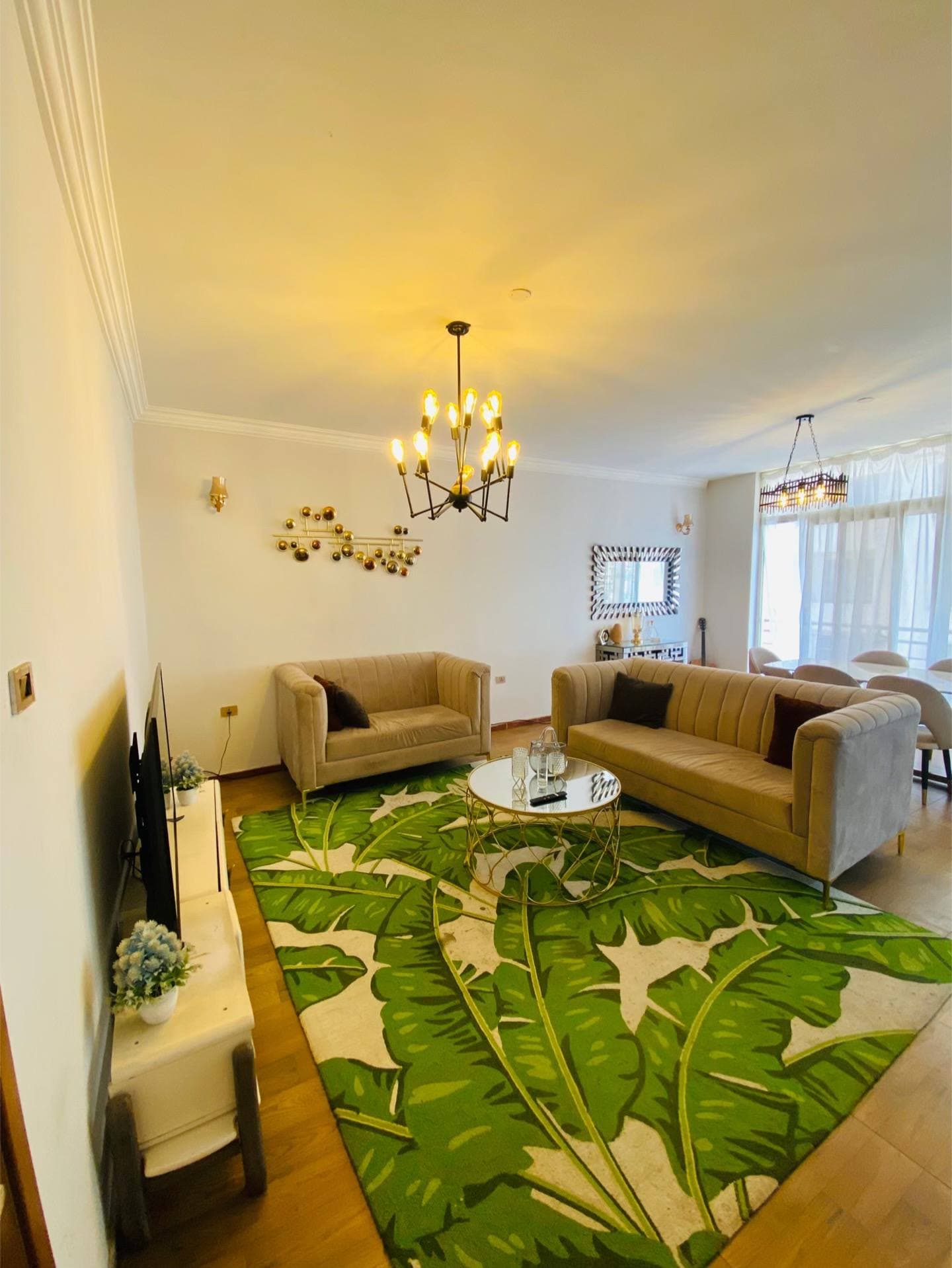 Fully Furnished 2-Bedroom Apartment for Rent | 22 Area — 1