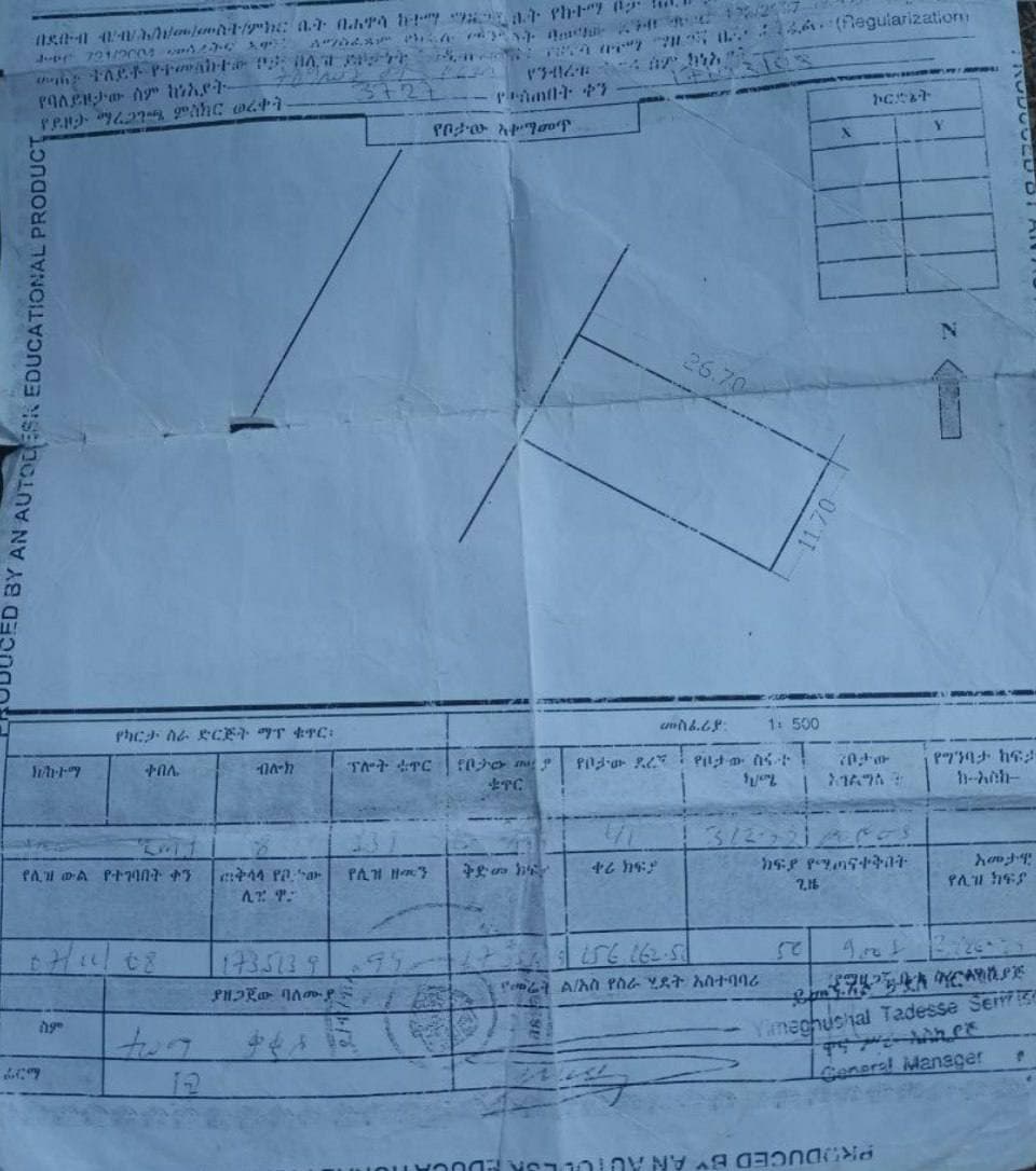 አስቸኳይ ለሽያጭ የቀረበ ቤት - ሀዋሳ አሊቶ — 1