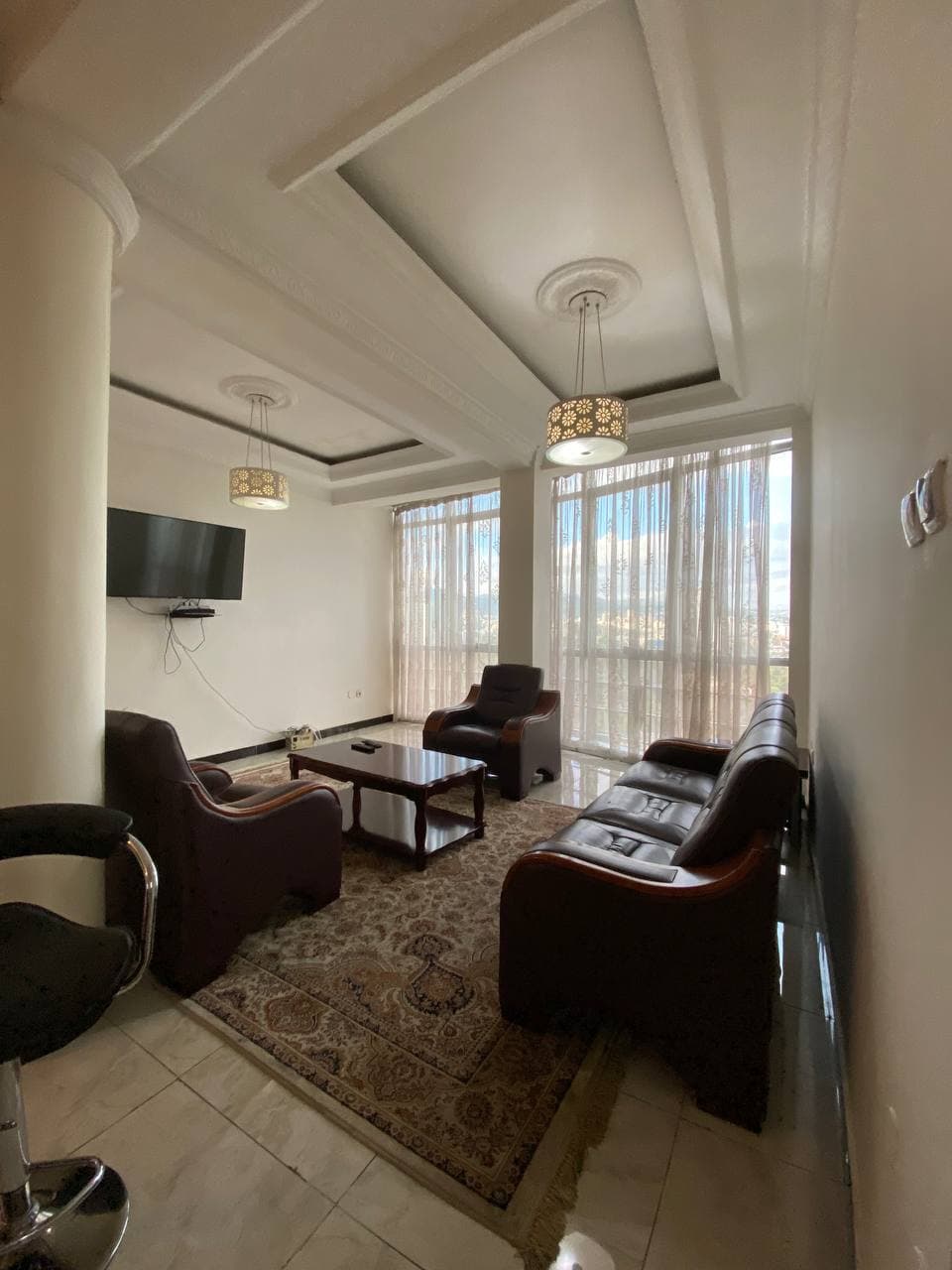 2 Bedroom Fully Furnished Apartment for Rent - Bole Medhanialem — 1