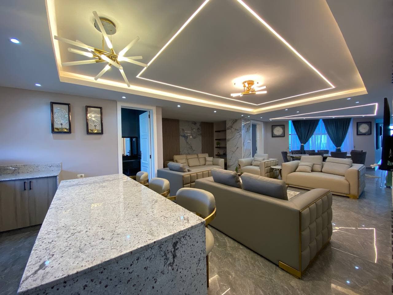 Luxurious Fully Furnished Penthouse for Rent near Bole — 1