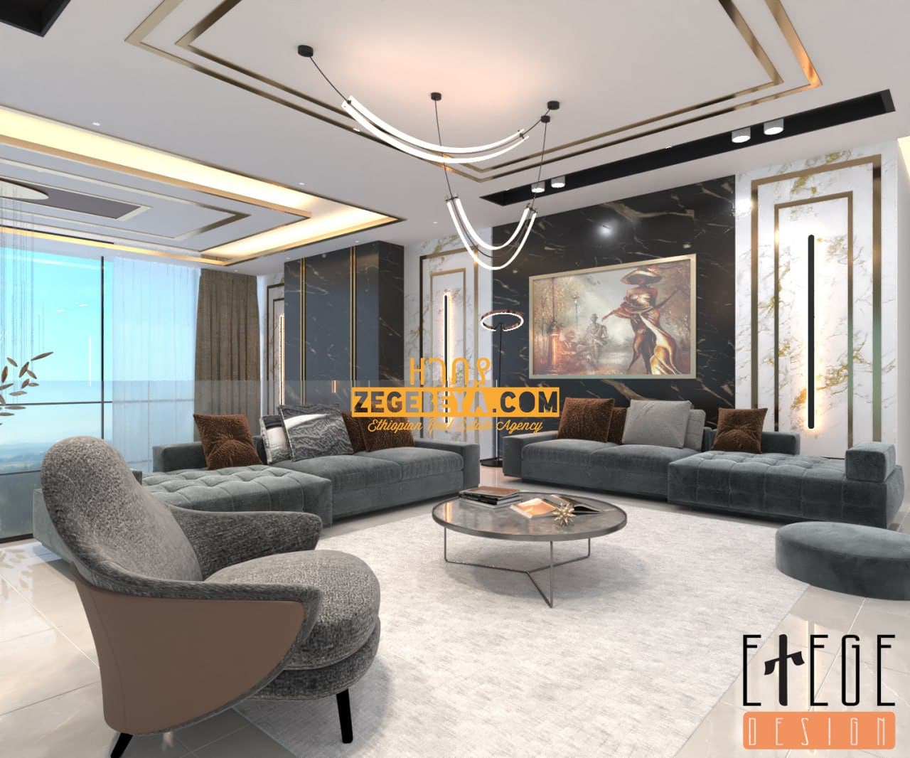 Stunning Three-Floor Penthouse with Panoramic Views for Sale — 1