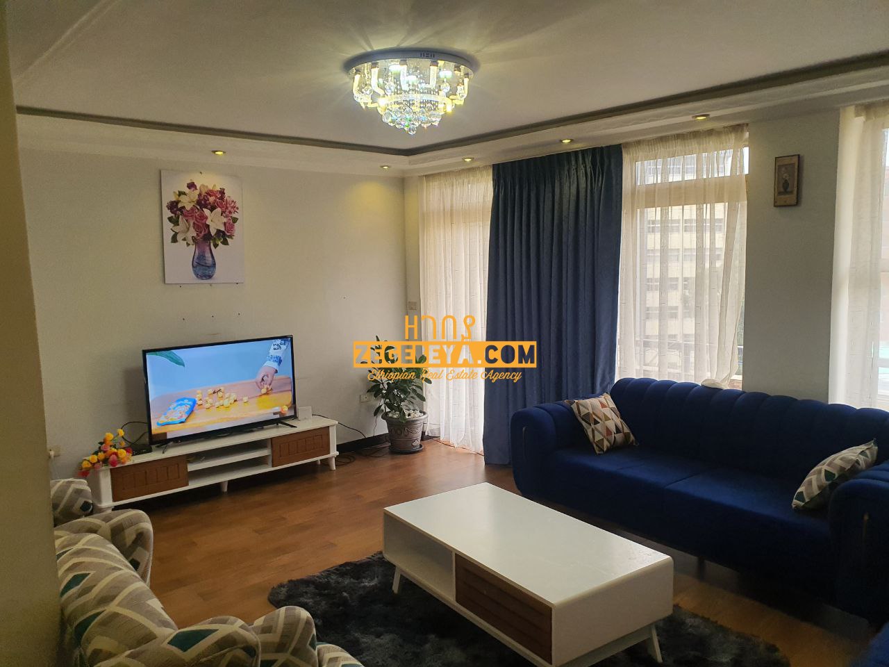 2 Bedroom Furnished Apartment For Rent in Addis Ababa, Sengatera — 1